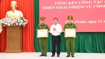 Công an Ninh Thuận tập trung thực hiện hiệu quả Nghị quyết 12-NQ/TW