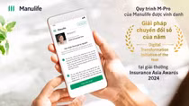 Quy trình M-Pro của Manulife đạt giải thưởng châu Á về sáng kiến chuyển đổi số