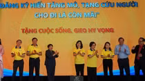 Phát động chương trình “Đăng ký hiến mô, tạng - Cho đi là còn mãi”
