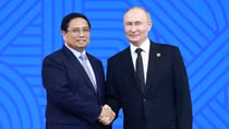 Thủ tướng dự lễ đón, chiêu đãi do Tổng thống Nga Vladimir Putin chủ trì