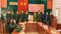 Thứ trưởng Nguyễn Văn Long chúc Tết các đơn vị vũ trang trên địa bàn tỉnh Cao Bằng
