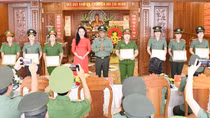 Công an tỉnh Trà Vinh báo công dâng Bác