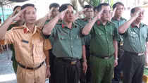 Tiếc thương chiến sĩ Công an trẻ hy sinh trong khi làm nhiệm vụ