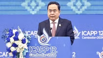 Chủ tịch Quốc hội Trần Thanh Mẫn phát biểu tại Hội nghị ICAPP 12
