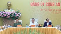 Chủ tịch nước Tô Lâm và Thủ tướng Phạm Minh Chính dự Hội nghị Đảng uỷ Công an Trung ương