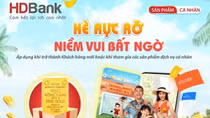 HDBank thưởng vàng SJC cho khách hàng sử dụng dịch vụ