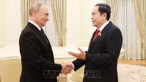Chủ tịch Quốc hội Trần Thanh Mẫn hội kiến Tổng thống Liên bang Nga Vladimir Putin