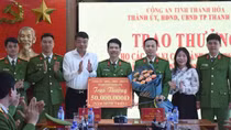 Trao thưởng thành tích phá 2 chuyên án ma túy lớn với tang vật gần 30 kg ma tuý