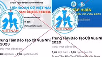 Cảnh báo fanpage giả mạo “Trung tâm Đào tạo Cờ vua nhí” để lừa đảo