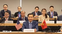 Phó Thủ tướng Lê Minh Khái gặp Phó Tổng thư ký Liên hợp quốc