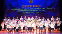 Bộ Tư lệnh Cảnh vệ tiếp tục làm tốt công tác khuyến học, khuyến tài