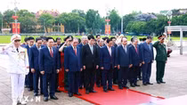 Lãnh đạo Đảng, Nhà nước viếng Chủ tịch Hồ Chí Minh nhân Ngày sinh của Người