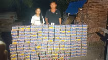 Thu giữ hơn 422 kg pháo nổ cất giấu trong chuồng gà
