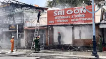 Hỏa hoạn xảy ra tại hai nhà hàng ở Bình Thuận