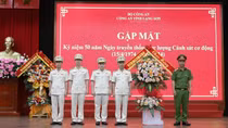 Công an các địa phương Kỷ niệm 50 năm Ngày truyền thống lực lượng Cảnh sát cơ động