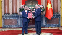 Tổng Bí thư, Chủ tịch nước Tô Lâm trao Quyết định bổ nhiệm Đại sứ Việt Nam tại Lào
