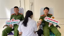 Công an tỉnh Phú Yên hiến 158 đơn vị máu