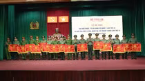 Bế mạc Hội thi điều lệnh, quân sự, võ thuật CAND lần thứ VI khu vực 4