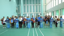 Giao lưu thể thao để tăng cường mối quan hệ đoàn kết