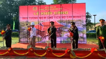 Công an Quảng Trị khởi công xây dựng Nhà tưởng niệm Chủ tịch Hồ Chí Minh