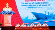 Hội thảo khoa học “200 ngày tập kết ra Bắc tại Cà Mau - Tầm nhìn chiến lược và giá trị lịch sử”