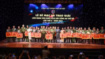 "Phía sau những chiến công" tái hiện trên sân khấu kịch nói Công an Thủ đô