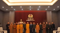 Các chức sắc tôn giáo chúc mừng lực lượng CAND