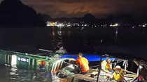 Chủ tàu cá tử vong trong khoang trên biển Vân Đồn