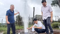 Kết quả kiểm tra mẫu nước - khí tại giếng khoan tự phun ở Gia Lai