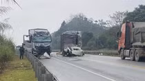 Đi không đúng làn đường, tài xế xe tải và phụ lái bị tai nạn tử vong