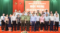 Đồng chí Lê Tấn Tới tiếp xúc cử tri 2 huyện Đức Huệ và Tân Thạnh, tỉnh Long An