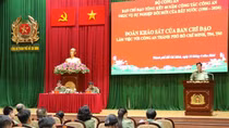 Thực hiện hiệu quả các mặt công tác Công an phục vụ sự nghiệp đổi mới của đất nước