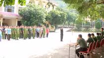 Lực lượng tham gia bảo vệ an ninh, trật tự ở cơ sở sẵn sàng nhận nhiệm vụ
