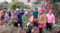 Công an xã kịp thời cứu nạn bé gái bị lạc trong thời tiết lạnh giá