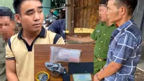 Phát hiện súng đạn tại nơi ở của đối tượng mua bán trái phép ma túy