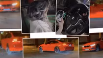 Con gái lái BMW drift xe “cháy đường”, cả mẹ và con bị phạt gần 20 triệu