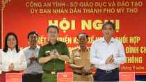 Tiền Giang ra mắt mô hình Trường kiểu mẫu về trật tự an toàn giao thông