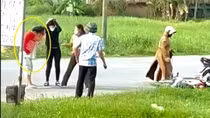 Người phụ nữ đang mang thai gần sinh bị con nợ hành hung