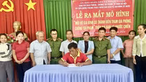 Thêm một mô hình mới về ANTT lần đầu tiên ra mắt ở Ninh Thuận