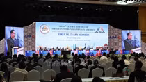 Chủ tịch Quốc hội phát biểu tại Phiên họp toàn thể thứ nhất Đại hội đồng AIPA-45