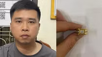 Vờ mua rồi chôm luôn chiếc nhẫn vàng