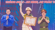 Nữ Đại úy Công an được tuyên dương "Công dân trẻ tiêu biểu TP Hồ Chí Minh"
