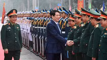 Tiếp tục chăm lo xây dựng Quân đội vững mạnh, củng cố vững chắc thế trận lòng dân
