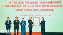 Công nhận huyện Nho Quan là vùng An toàn khu