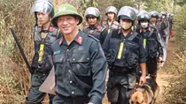 Lính cơ động đánh án trên cao nguyên