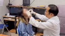 Cắt môi hình trái tim, cô gái bị biến dạng nghiêm trọng