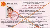 Đà Nẵng cảnh báo giả chứng chỉ hành nghề dịch vụ làm thủ tục về thuế để lừa đảo