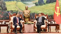 Phó Thủ tướng, Bộ trưởng Ngoại giao Bùi Thanh Sơn hội kiến lãnh đạo cấp cao Lào