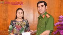Bất cẩn bỏ vàng theo rác thải, được Công an tìm thấy trả lại
