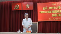 Bộ Công an gặp mặt đại biểu Quốc hội trong CAND